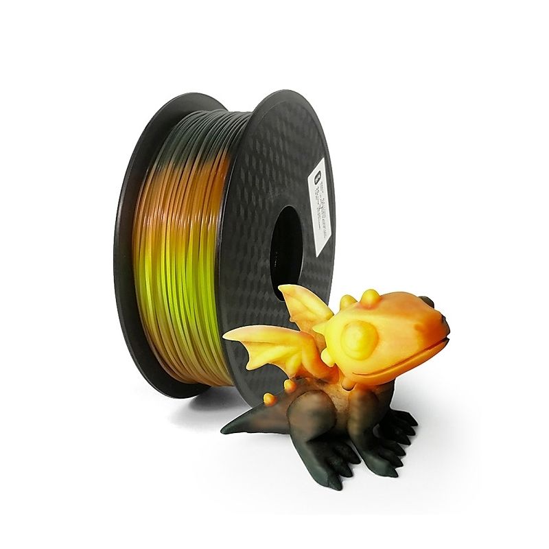 Hello3D PLA thermo color change filament | 3Dplastik.cz