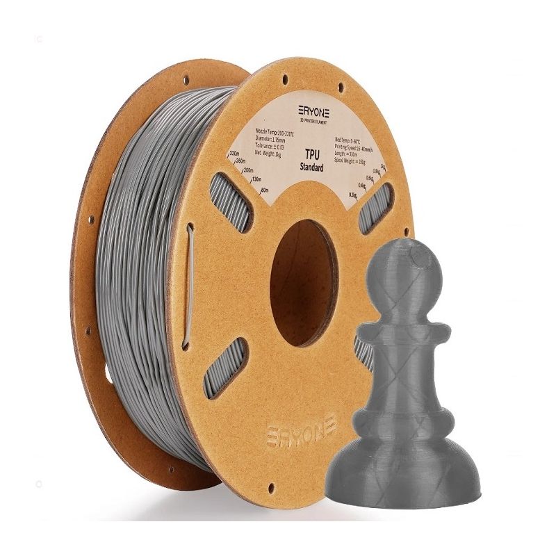 Eryone Grey TPU filament | 3Dplastik.cz