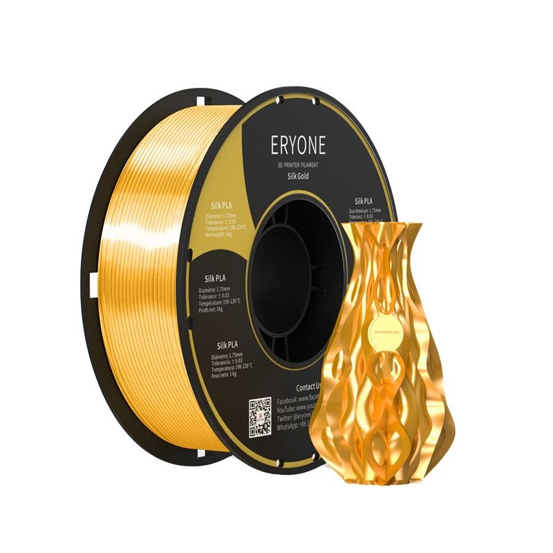 Eryone PLA Silk Gold filament | 3Dplastik.cz