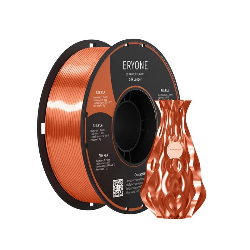 Eryone PLA Silk Copper filament | 3Dplastik.cz