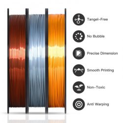 Geeetech PLA Silk Tricolor filament | 3Dplastik.cz