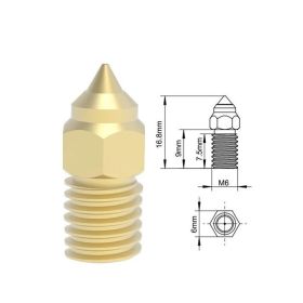 Creality Ender 3 V3 / Ender 5 S1 - mosadzná tryska 0,4