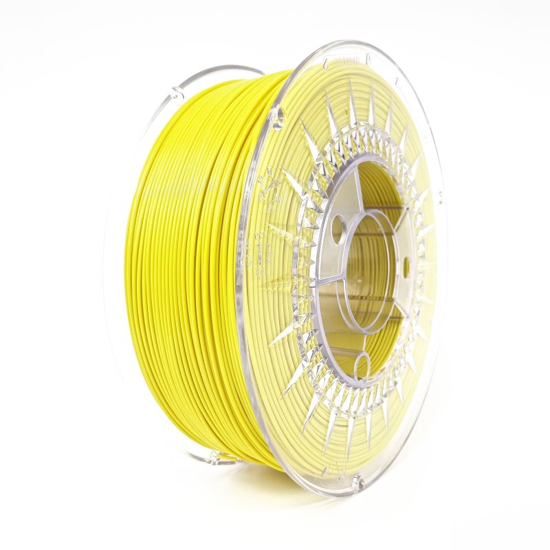 Devil Design PLA Yellow filament | 3Dplastik.cz